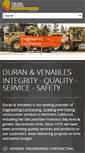 Mobile Screenshot of duran-venables.com